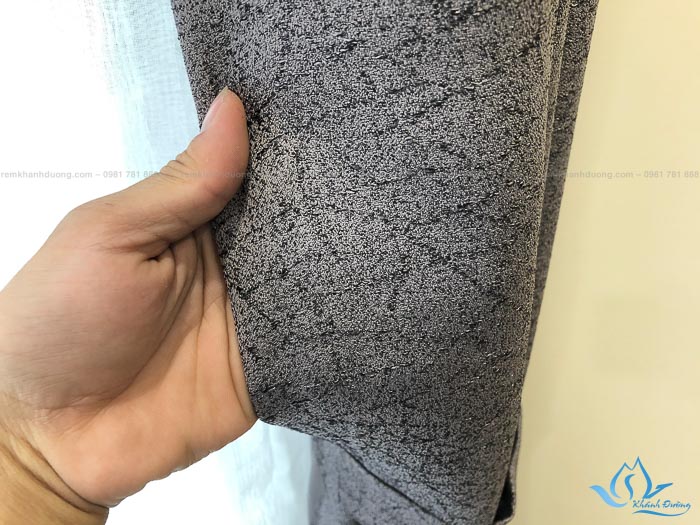 Rèm vải Hàn Quốc được làm từ chất liệu vải thô chống nắng tốt, màu sắc bền đẹp