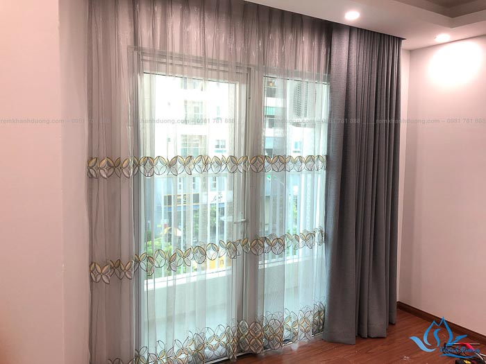 Rèm cửa Hàn Quốc ấn tượng cho chung cư Vinaconex, Hà Nội HQ 207