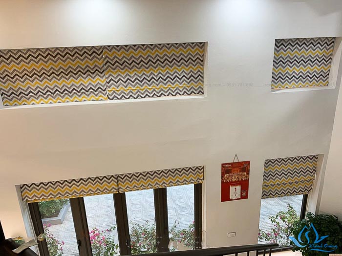 Rèm roman đẹp giá rẻ chỉ có tại Khánh Đường
