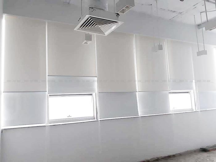 Rèm cửa sổ cuốn văn phòng đẹp tại Tòa nhà Sông Đà, Phạm Hùng MA8003