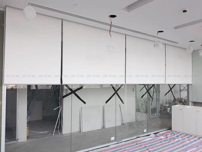 Rèm cửa sổ cuốn văn phòng đẹp tại Tòa nhà Sông Đà, Phạm Hùng MA8003