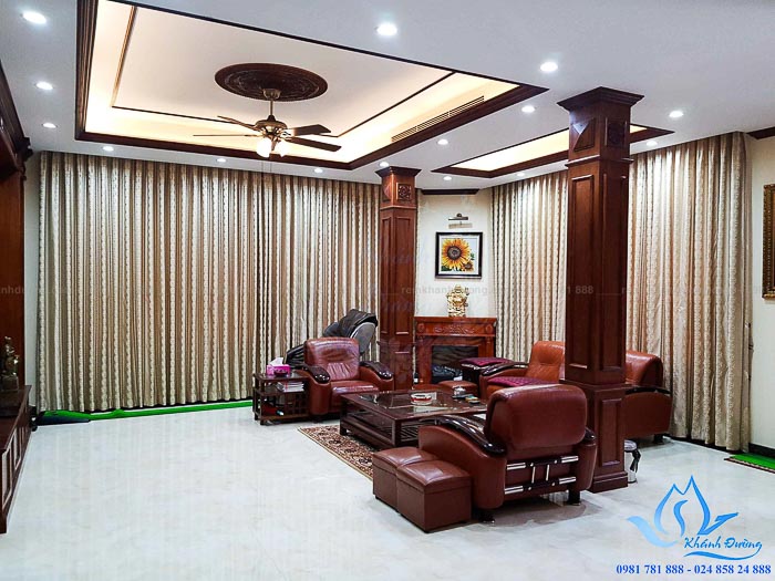 Rèm cửa tân cổ điển vải Đài Loan cao cấp tại Mỹ Đình, Hà Nội 6800-9