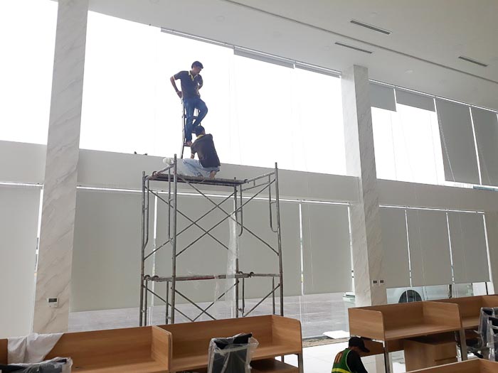 Rèm cuốn cao cấp Hàn Quốc tại khu CNC Láng Hòa Lạc DuAn 1803