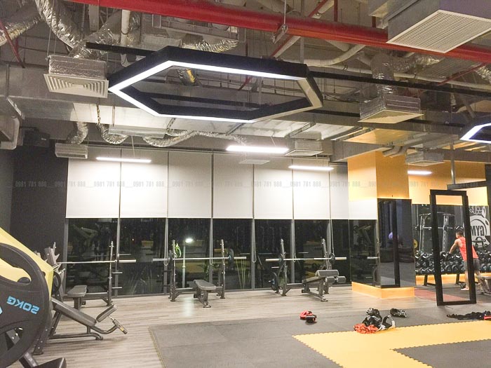 Rèm cuốn cho phòng yoga và gym đẹp tại Vincom Trần Duy Hưng DuAn1803 Rèm cuốn cho phòng yoga và gym đẹp tại Vincom Trần Duy Hưng DuAn1803