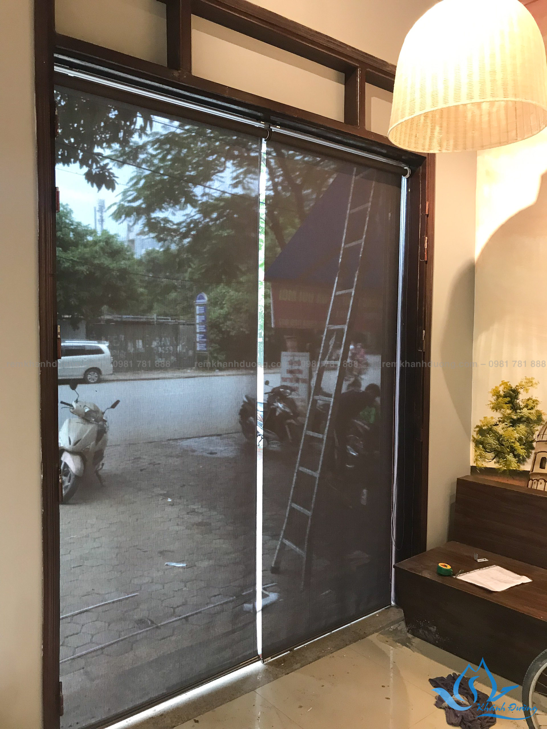 Mành lưới gọn gàng, thanh lịch cho căn phòng thêm rộng rãi
