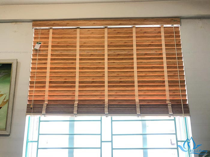Rèm gỗ cửa sổ Hà Nội giá rẻ mã GS 011