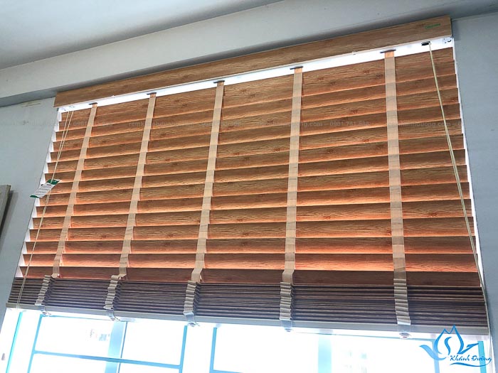 Rèm gỗ cửa sổ Hà Nội giá rẻ mã GS 011