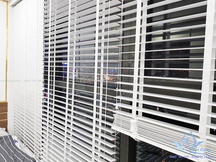 Rèm gỗ MSJ 301 cho phòng ngủ căn hộ khu đô thị Ciputra Hà Nội