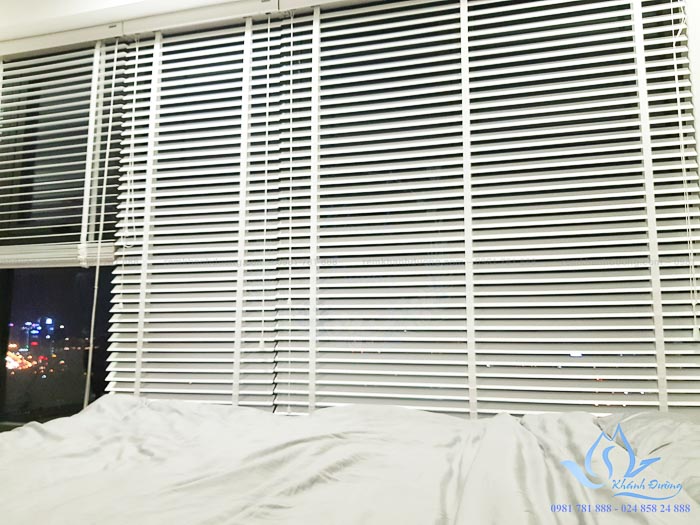 Rèm gỗ MSJ 301 cho phòng ngủ căn hộ khu đô thị Ciputra Hà Nội