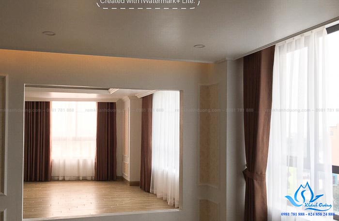 Rèm hai lớp chống nắng nhà hướng Tây KĐT Ciputra Nam Thăng Long G18