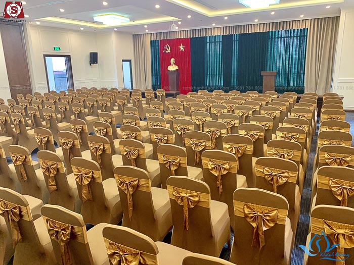 Phông rèm hội trường đẹp nhất tại Nguyễn Trường Tộ, Hà Nội HT17