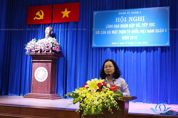 Phông sân khấu đẹp vải màu xanh bích tại Hà Đông, Hà Nội HT 08