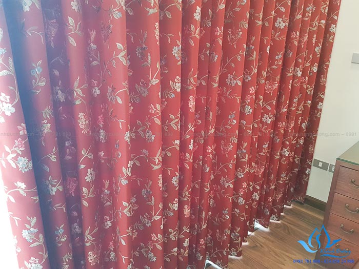 Rèm phòng khách Nhật Bản cao cấp  tại Ngoại giao đoàn, Tây Hồ SC3135