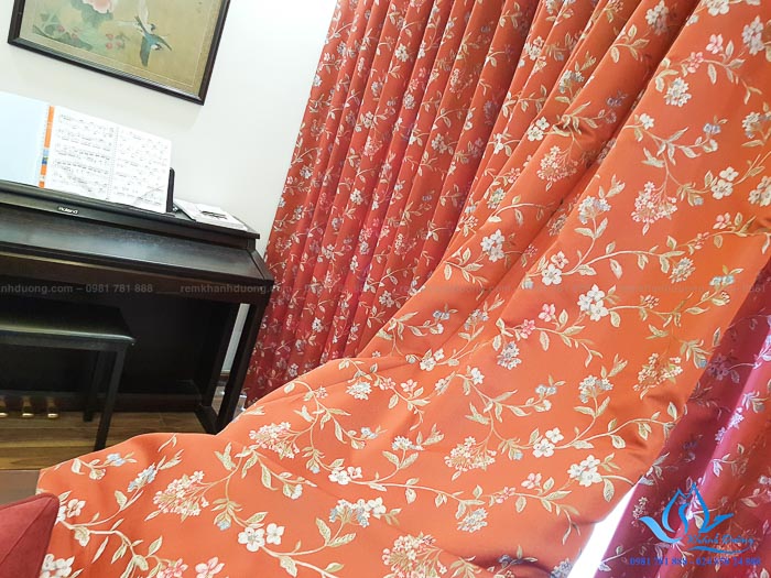Rèm phòng khách Nhật Bản cao cấp  tại Ngoại giao đoàn, Tây Hồ SC3135