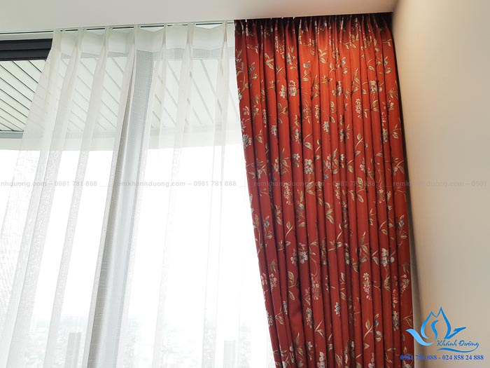 Rèm phòng khách Nhật Bản cao cấp  tại Ngoại giao đoàn, Tây Hồ SC3135