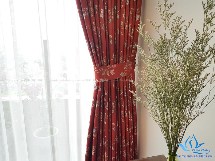 Rèm phòng khách Nhật Bản cao cấp  tại Ngoại giao đoàn, Tây Hồ SC3135