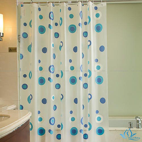 Rèm che nhà tắm giá rẻ, chất lượng tốt mã BR 54 tại Long Biên