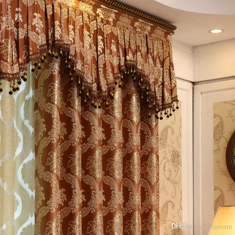 Rèm tân cổ điển phòng khách đẳng cấp