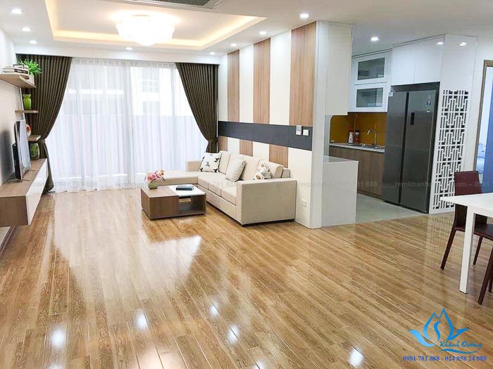 Rèm vải 2 lớp Depo cao cấp cho chung cư KĐT The Manor, Mỹ Đình T898-05