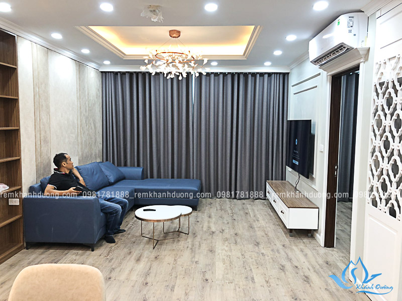 Rèm vải Trung Quốc khi gia công hoàn thiện rèm xong