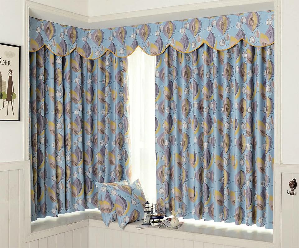 Mẫu rèm Bỉ chất lượng cao với một chút họa tiết độc đáo đủ làm cho không gian trở nên sống động