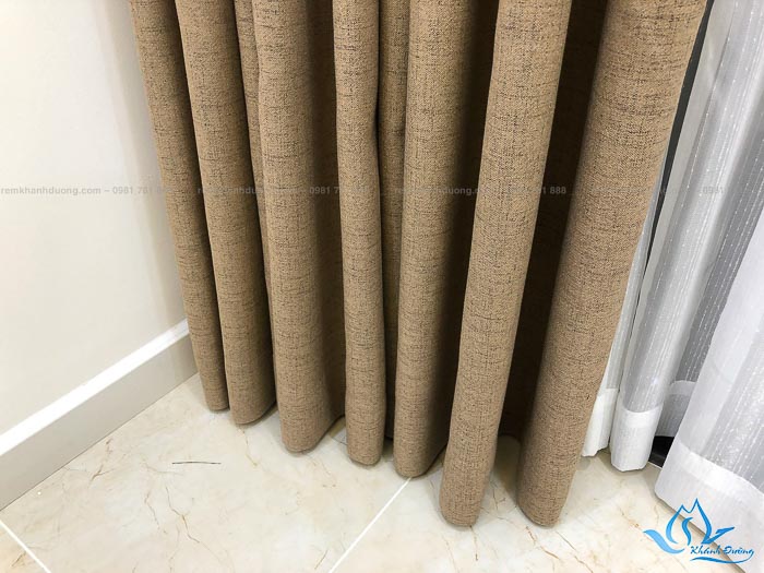 Rèm vải cản nắng đẹp nhà chung cư cao cấp Trung Hòa, Hà Nội DIM 20-10
