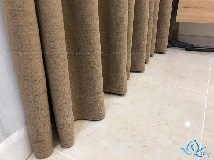 Rèm vải cản nắng đẹp nhà chung cư cao cấp Trung Hòa, Hà Nội DIM 20-10