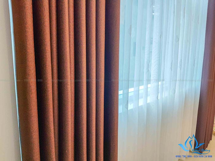 Rèm vải cản nắng giá rẻ sang trọng thẩm mỹ viện Hà Đông, Hà Nội GP568