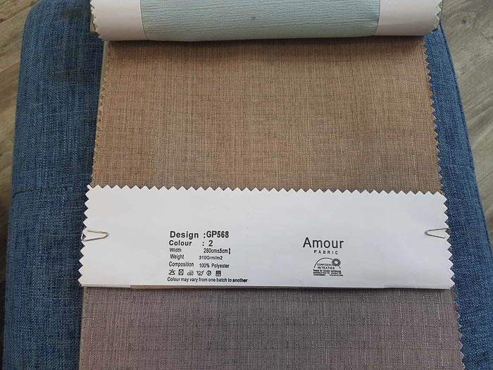 Rèm vải cản nắng giá rẻ sang trọng thẩm mỹ viện Hà Đông, Hà Nội GP568
