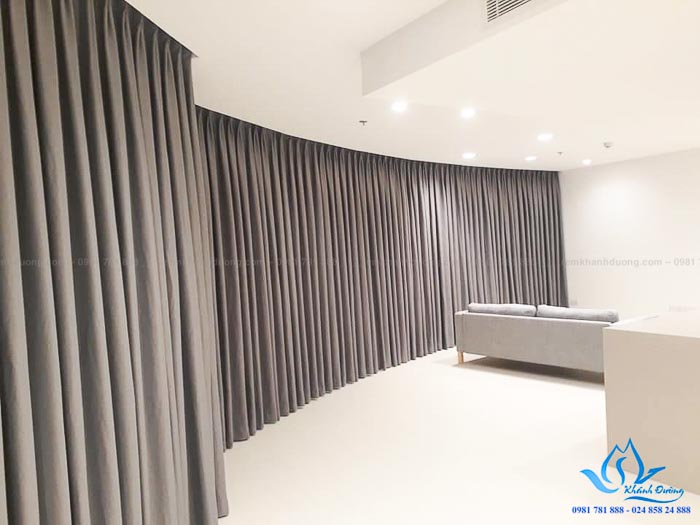 Rèm vải cửa sổ một màu siêu đẹp tại quận Long Biên, Hà Nội 650 - 10