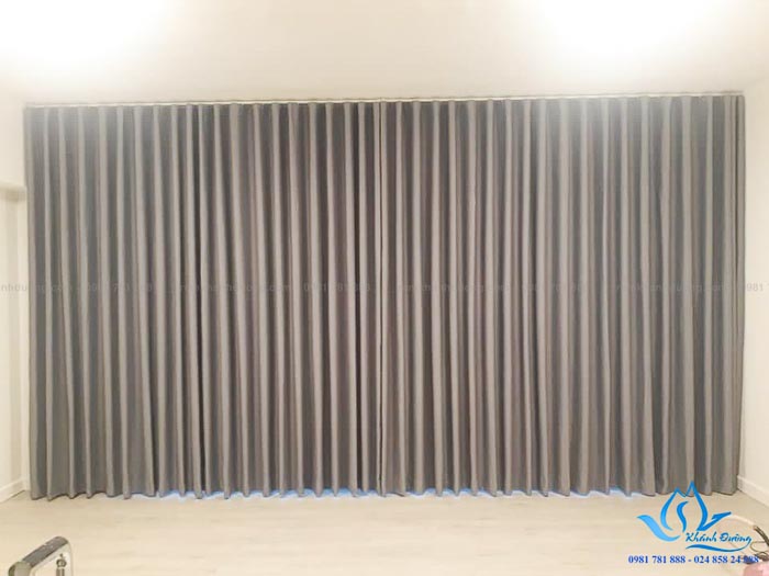 Rèm vải cửa sổ một màu siêu đẹp tại quận Long Biên, Hà Nội 650 - 10