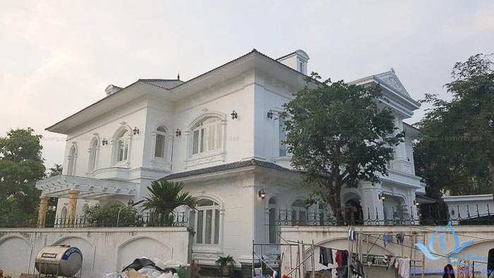 Rèm vải hai lớp Hàn Quốc hai lớp chất lượng tại quận Cầu Giấy TM 8234