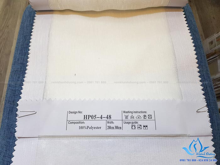 Rèm vải hai lớp phòng khách biệt thự tại quận Đống Đa, Hà Nội 1606-19