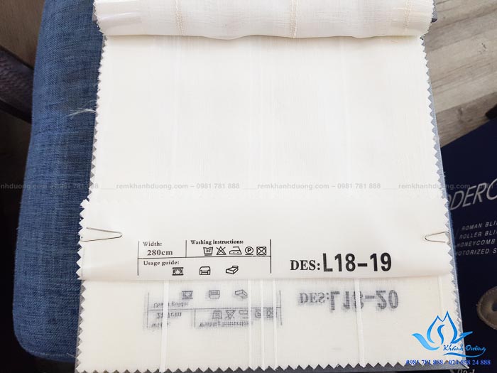 Rèm vải Hàn Quốc chống nắng cho nhà hướng Tây Trần Phú, Hà Nội M 03