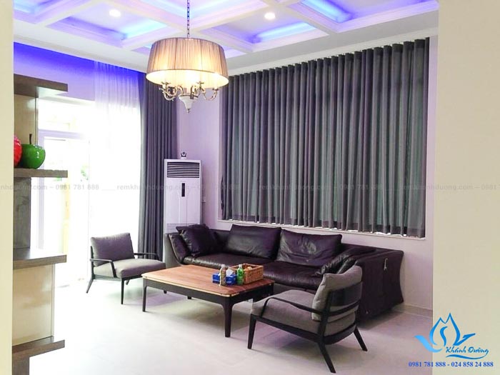 Rèm vải Hàn Quốc đẹp cho phòng khách thanh lịch Thái Hà, Hà Nội M 04