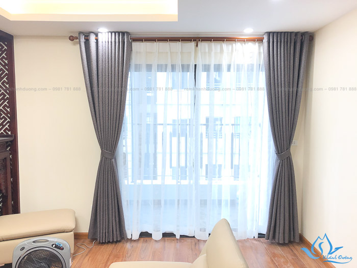 Rèm vải Hàn Quốc chống nắng cho không gian nhà đẹp Hà Nội