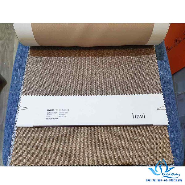 Rèm vải phòng khách Hàn Quốc hiện đại tại Booyoung Vina MELANGE04