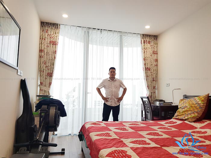 Rèm vải Nhật Bản cao cấp khu Ngoại giao đoàn, Tây Hồ SC3133