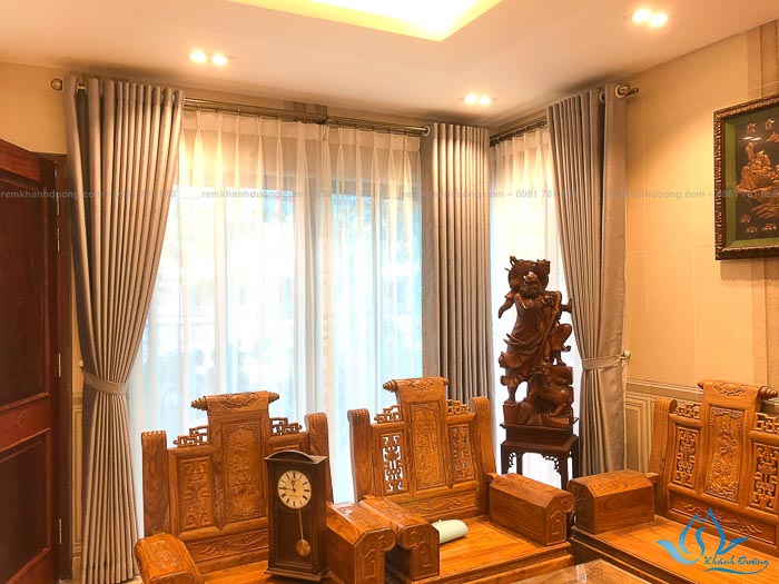Mua rèm cửa hai lớp đẹp giá rẻ tại Khánh Đường