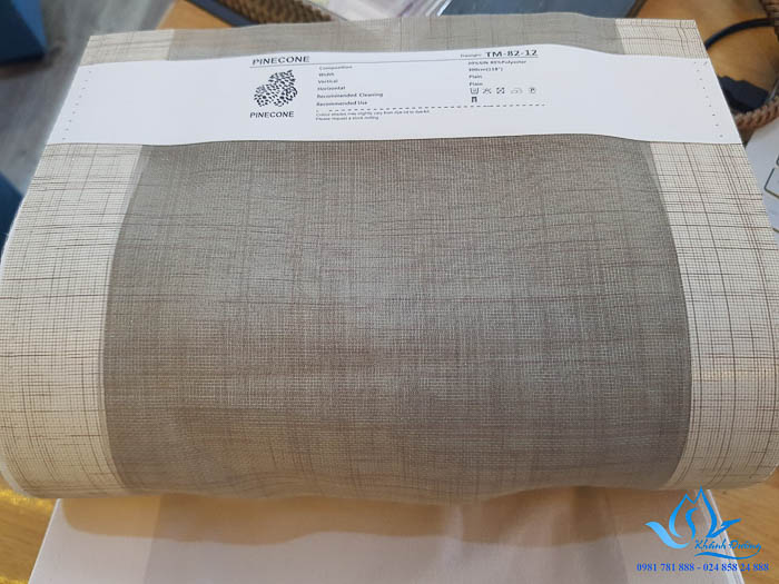 Rèm vải silicon 2 lớp cao cấp phòng ngủ tại Mai Dịch- Hà Nội TM-82-12