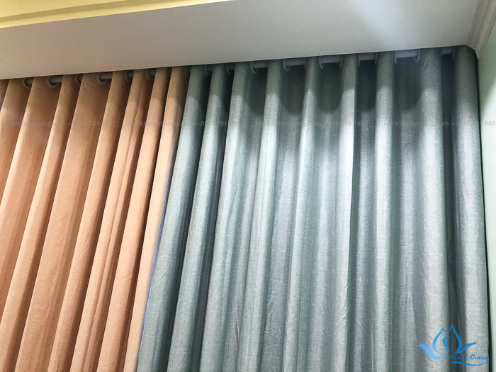 Rèm vải silicon có khả năng chống nắng, cản sáng và chống cháy rất tốt