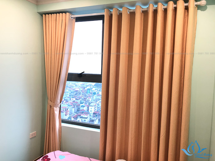 Rèm vải cao su cao cấp được sản xuất theo công nghệ Châu Âu hiện đại