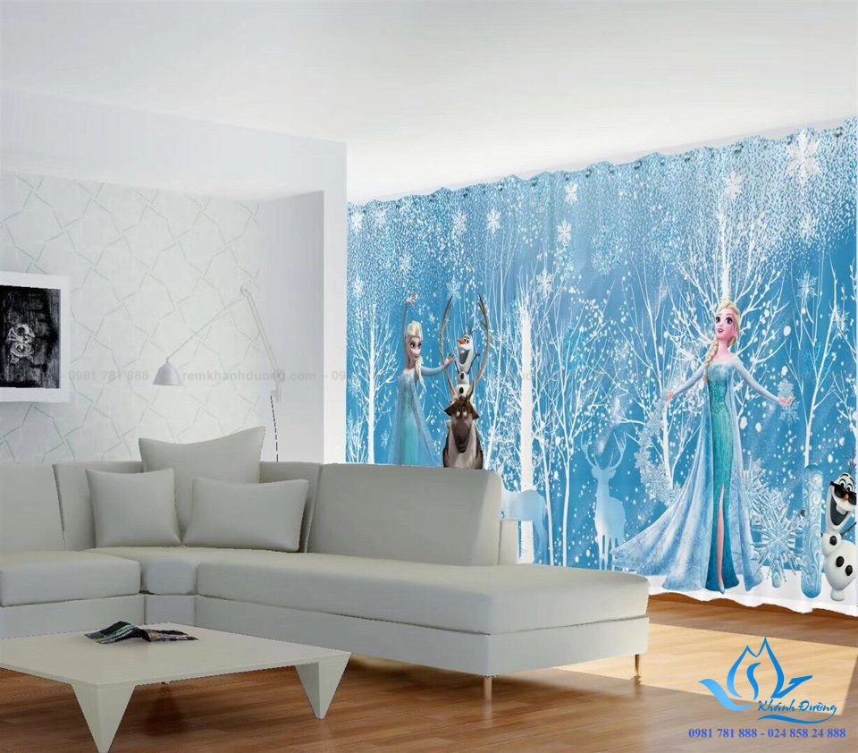 Báo giá rèm vải in 3D chống nóng cho không gian nhà đẹp