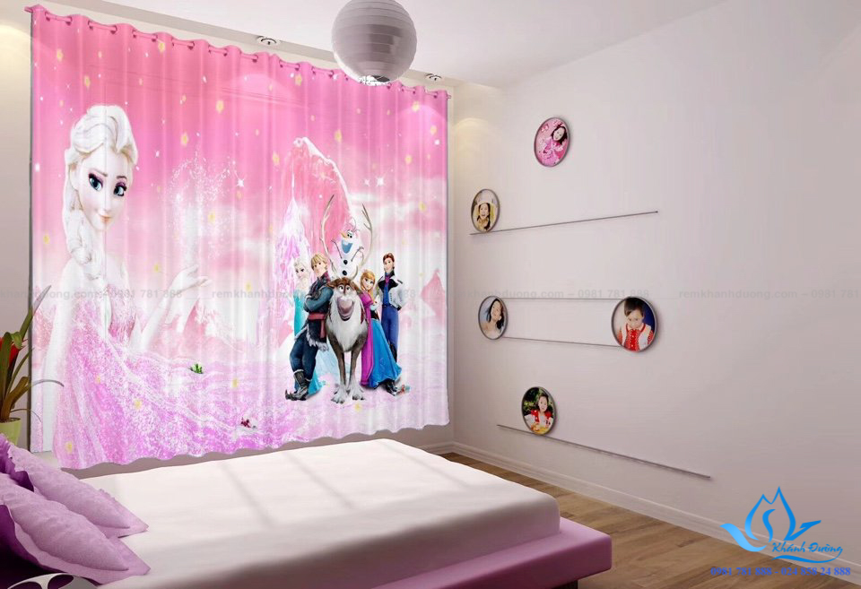 Tư vấn lựa chọn rèm vải in tranh chống nắng cho không gian của bạn