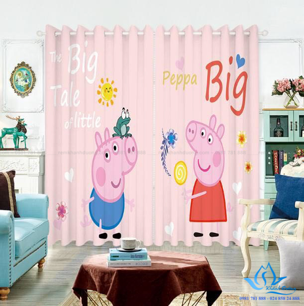 Tổng hợp những mẫu rèm vải in tranh 3D ấn tượng tại Trung Kính, Hà Nội