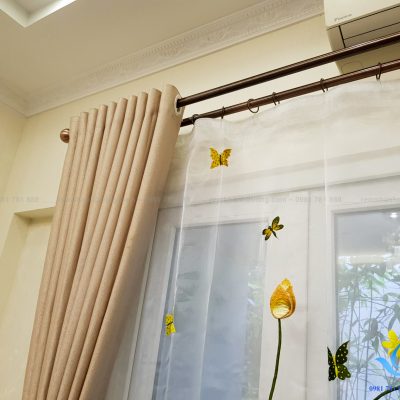 Rèm voan Hà Nội có thanh rèm chắc chắn