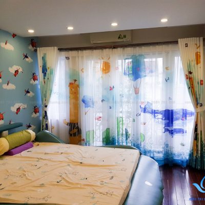 Thích mắt với mẫu rèm cửa cho bé trai TR 202 quận Tây Hồ