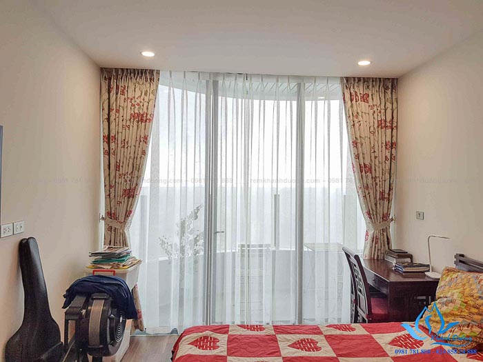 THI CÔNG RÈM VẢI CAO CẤP CHUNG CƯ NGOẠI GIAO ĐOÀN TÂY HỒ - HÀ NỘI