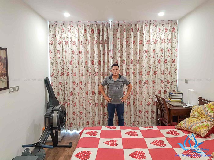 THI CÔNG RÈM VẢI CAO CẤP CHUNG CƯ NGOẠI GIAO ĐOÀN TÂY HỒ - HÀ NỘI