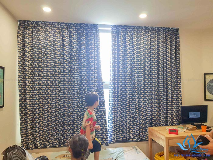 THI CÔNG RÈM VẢI CAO CẤP CHUNG CƯ NGOẠI GIAO ĐOÀN TÂY HỒ - HÀ NỘI